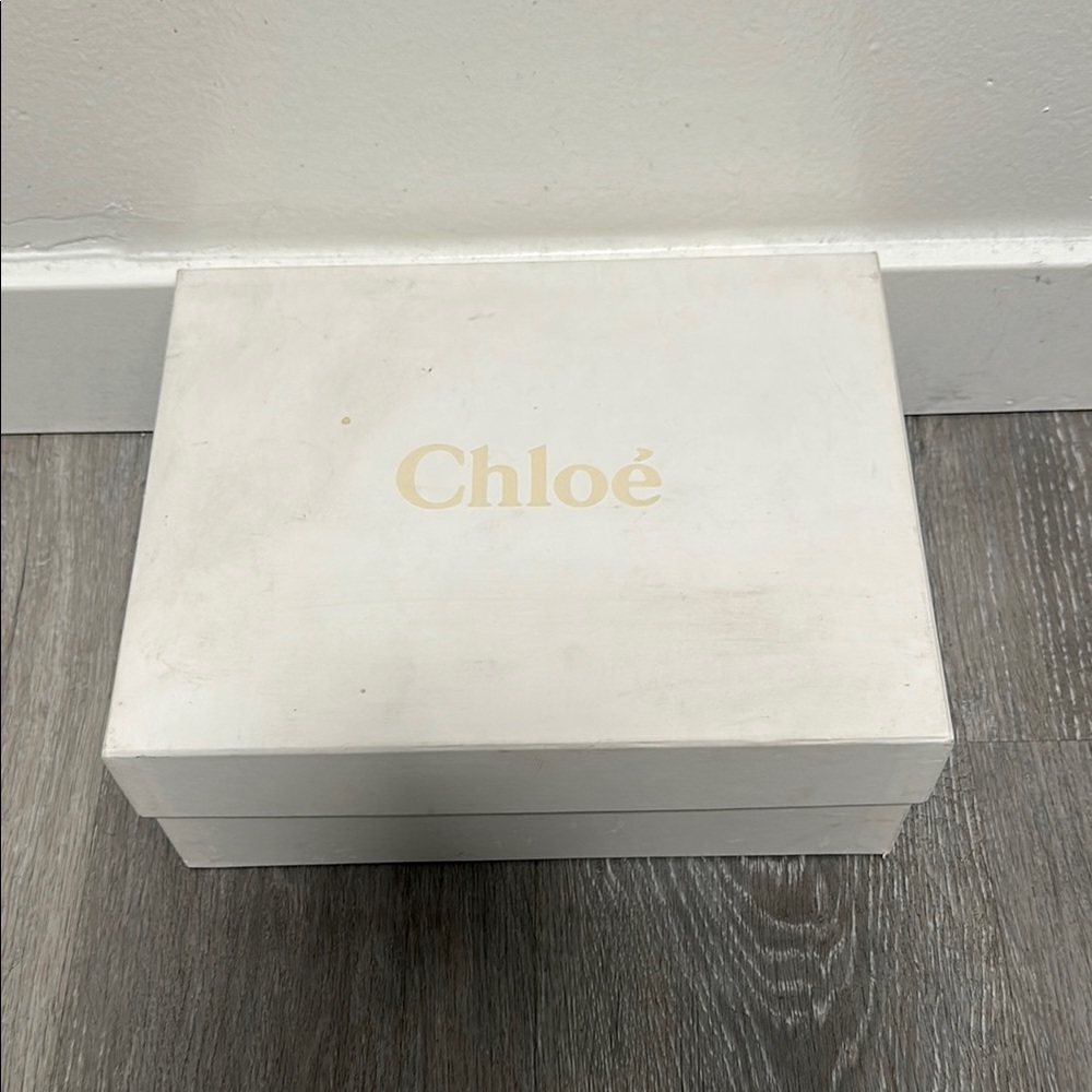 Chloé White Shoe Box BOX ONLY
